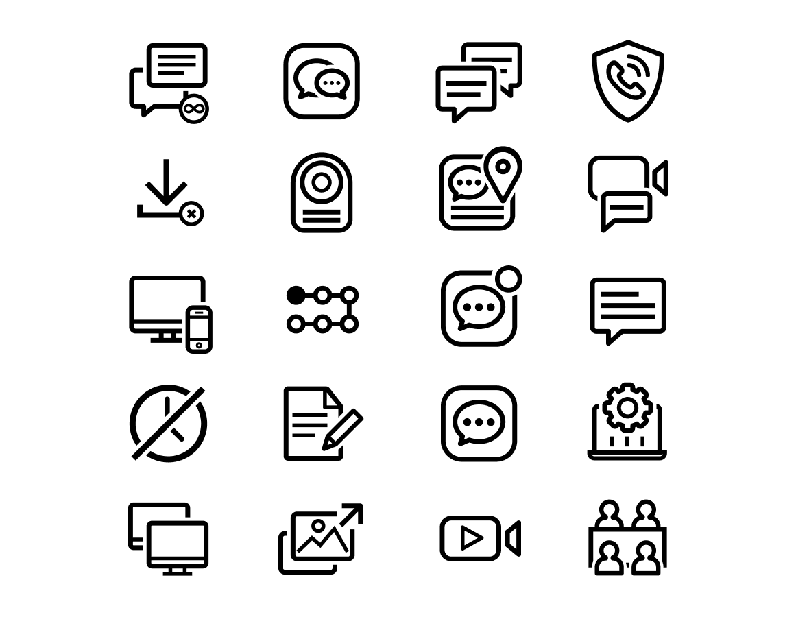 The Visual Team client web thumbnail - wavecell 8 x 8 icons