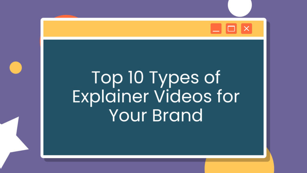 The Visual Team Blog article thumbnail Top 10 types of explainer video for your brand